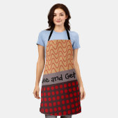 Tablier Vagues et pluie (Porté)