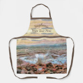 Tablier Vagues rocheuses 0742 (Recto)