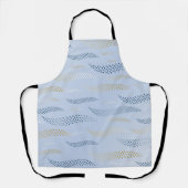 Tablier Vagues Tigre (motif stylisé) 4 (Recto)