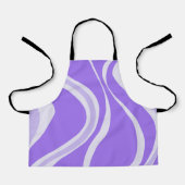 Tablier Vagues Violettes (Recto)