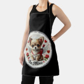 Tablier Valentine Angel Chihuahua Apron - Be Mine Kitchen (Insitu)