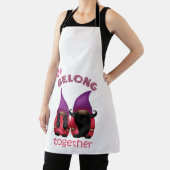 Tablier Valentine gnomes : nous appartenons ensemble apron (Insitu)