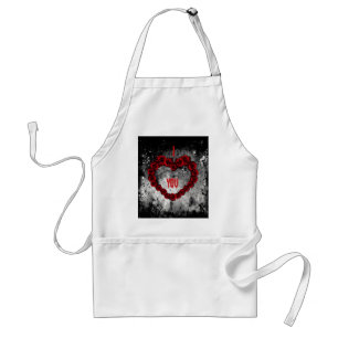 Tablier Valentine noire