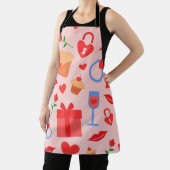 Tablier Valentines Day Arrière - plan Apron (Insitu)