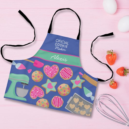 TABLIER VALENTINE'S DAY COOKIES APRON