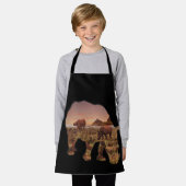 Tablier Vallée Des Rhinos', Les Enfants Plein Imprimé (Porté)