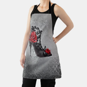 Tablier Vampy Vogue Grunge   Stiletto Lace Bootie Roses