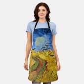 Tablier Van Gogh Champs de blé Impressionniste Peinture (Porté)