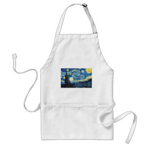 Tablier Van Gogh Nuit étoilée Paix Amour Destinée