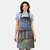 Tablier Van Gogh Nuit étoilée sur Rhône (Porté)
