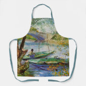Tablier Van Gogh Pêche au printemps, Pont de Clichy (Recto)