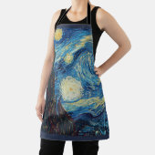 Tablier Van Gogh Starry Classic Nuit Impressionnisme Art (Insitu)