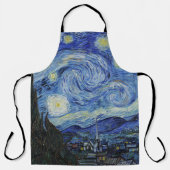 Tablier Van Gogh Starry Peinture nocturne (Recto)
