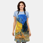 Tablier Van Gogh - Terrasse Café (Porté)