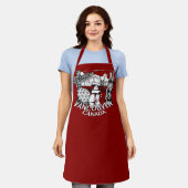 Tablier Vancouver Apron Vancouver Landmark Souvenir Aprons (Porté)