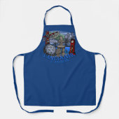 Tablier Vancouver Apron Vancouver Landmark Souvenir Aprons (Recto)