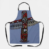 Tablier Vancouver Apron Vancouver Totem Pole Souvenirs (Recto)
