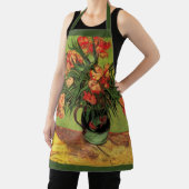 Tablier Vase avec Oleanders et livres par Vincent van Gogh (Insitu)