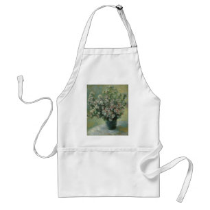 Tablier Vase de fleurs par Claude Monet