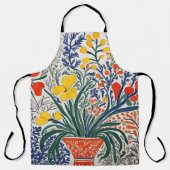 Tablier Vase et fleurs sauvages (Recto)