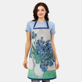 Tablier Vase Still Life avec Irises par Vincent van Gogh (Porté)