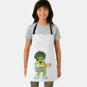 Tablier Vegan Broccoli at Music with Guitar (Insitu)