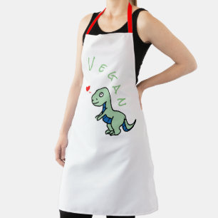 Tablier Vegan Dinosaur Genre Dino Aimer Animaux
