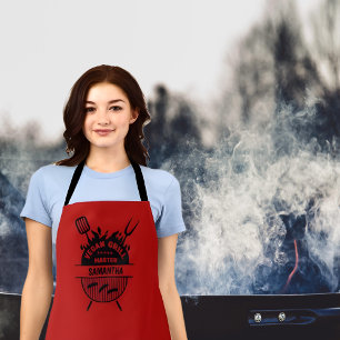Tablier Vegan Grill Master (avec votre nom)