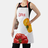 Tablier Veggie personnalisée. (Insitu)