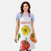 Tablier Veggie personnalisée (Porté)