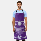 Tablier Vendeur de confiture Blueberry (Porté)