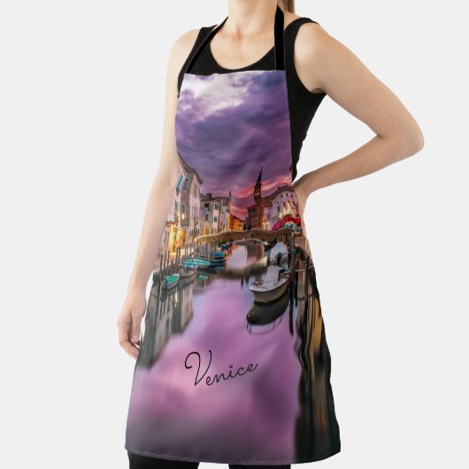 Tablier Venise, cliché coloré,  (Insitu)