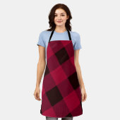 Tablier Véranda à carreaux de Buffalo classique (Porté)
