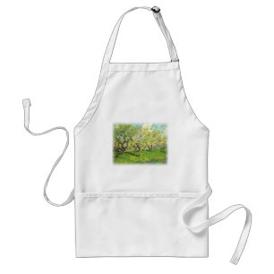 Tablier Verger en fleurs copie de Van Gogh