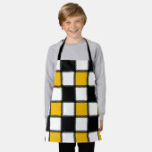 Tablier Vérification de la couche noire et jaune (Porté)