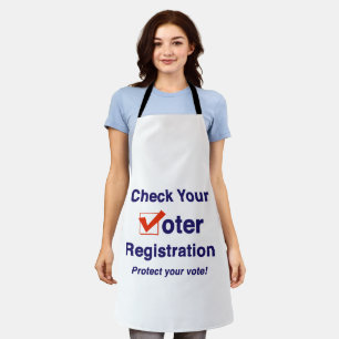 Tablier Vérifier votre inscription électorale 2024