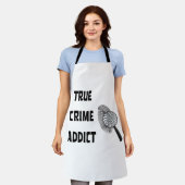 Tablier Véritable adepte du crime (Porté)
