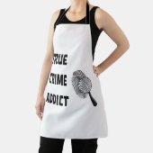 Tablier Véritable adepte du crime (Insitu)