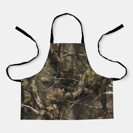 Tablier Véritable aire de camouflage d'arbre (Recto)