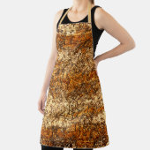 Tablier Vernis texture sur bois brut (Insitu)