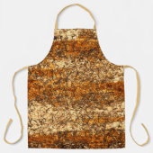 Tablier Vernis texture sur bois brut (Recto)