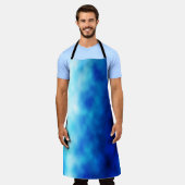 Tablier Verre bleu (Porté)