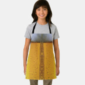 Tablier Verre de bière moussant (Insitu)