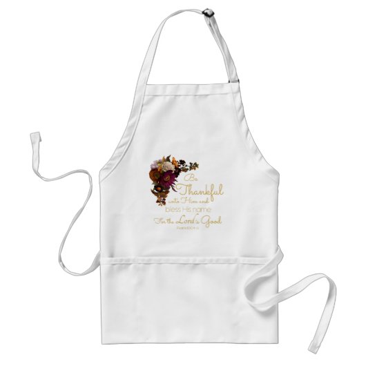 Tablier Verse de la Bible chrétienne des femmes : Soyez re (Devant)