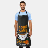 Tablier Versez Un Peu De Gravité Sur Moi Thanksgiving Turq (Porté)