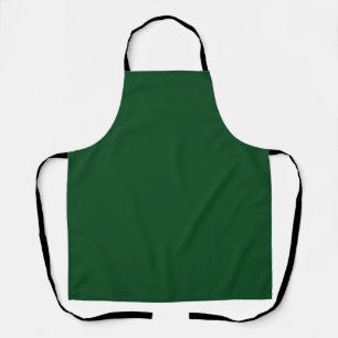 Tablier Vert pin (couleur uni)
