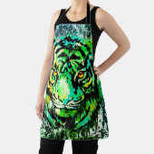 Tablier vert - Tigre vert Dessin (Insitu)