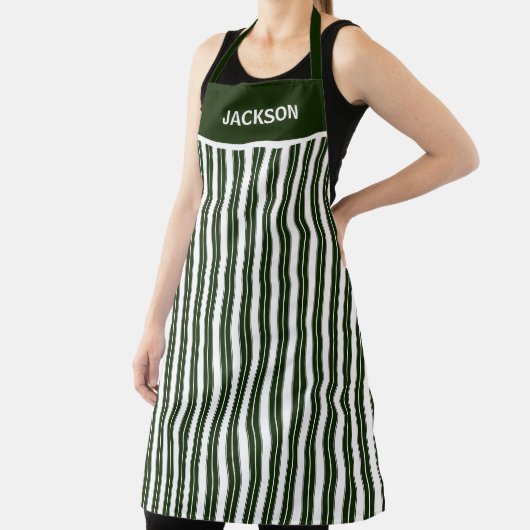 Tablier Vertes et blancs triés (Insitu)