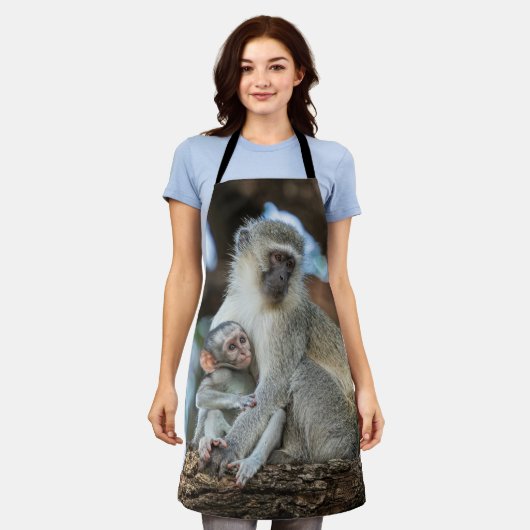 Tablier Vervet Prévenant – Primate (Porté)