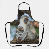 Tablier Vervet Prévenant – Primate (Recto)